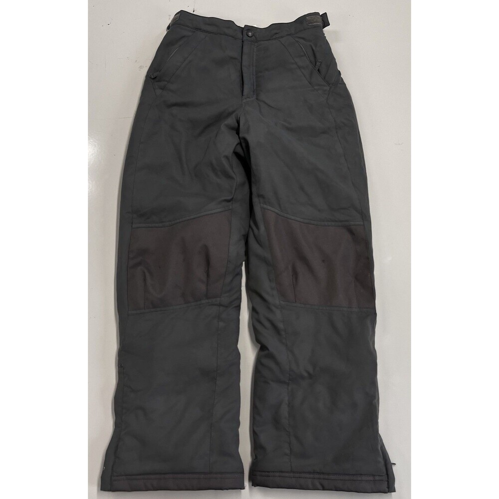 L.L. Bean Snow Ski Pants Womens 12 Gray Insulated Winter Waterproof Outdoor